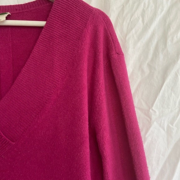 Anthropologie Pink Crew Neck Sweater - Picture 8 of 11